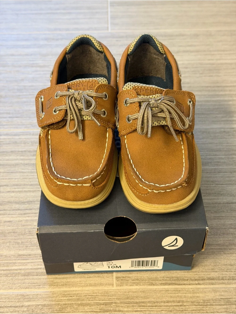 Sperry Toddler Boys Tan Boat Shoes